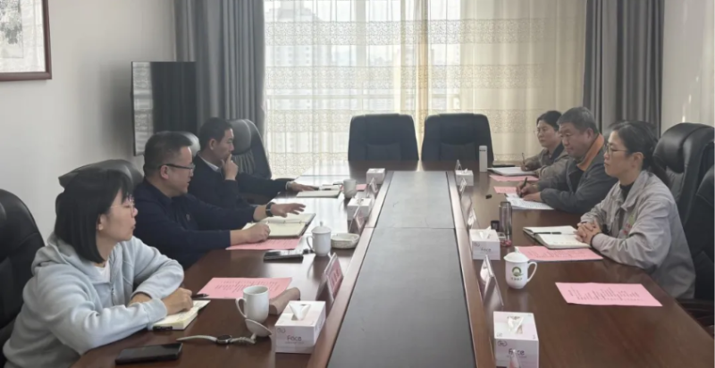 浙江交投物流集團有限公司到省物產集團開展調研座談